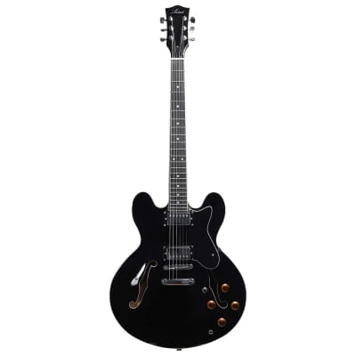 Artist Black58 Semi-Hollow Electric Guitar w/ Humbucker Pickups for sale