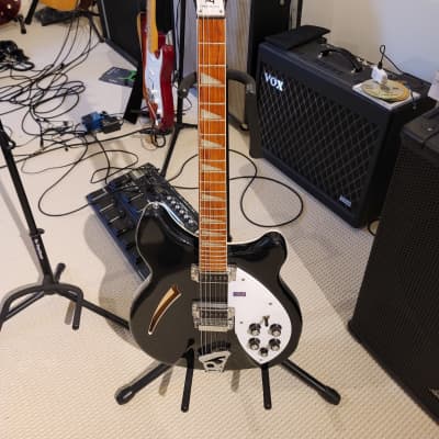 Rickenbacker  360/12   2020 12-String Electric Guitar JetGlo 2020 - Black image 14