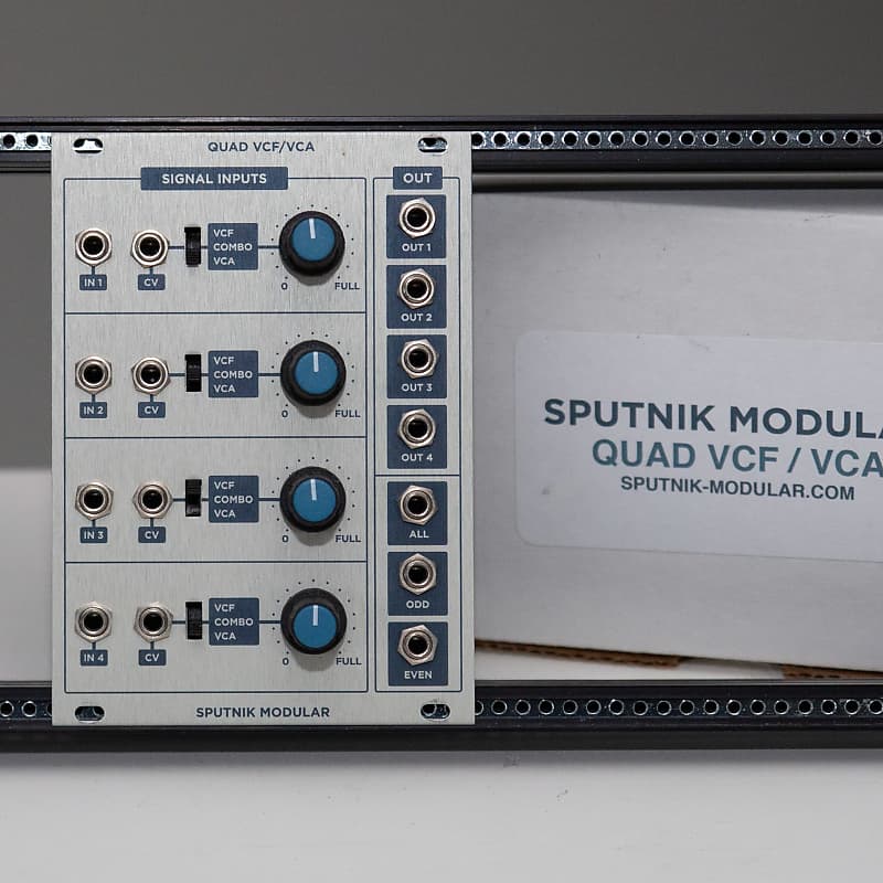 Sputnik Modular Quad VCF/VCA