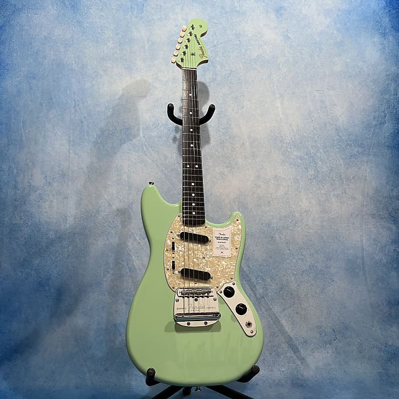 2023 Fender Japan Mustang Surf Green FSR Limited Traditional II