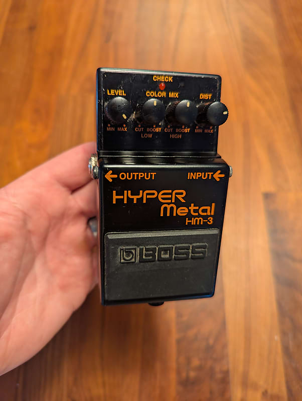 BOSS HM-3 HYPER l ギターエフェクター 機材紹介/エフェクター】BOSS HM-3（'97） : 30代サラリーマンの