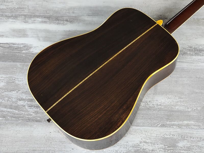 ギター Rider Custom Model R-350 1976 Rider Japan R-350 (Momose) Vintage Acoustic Dreadnought
