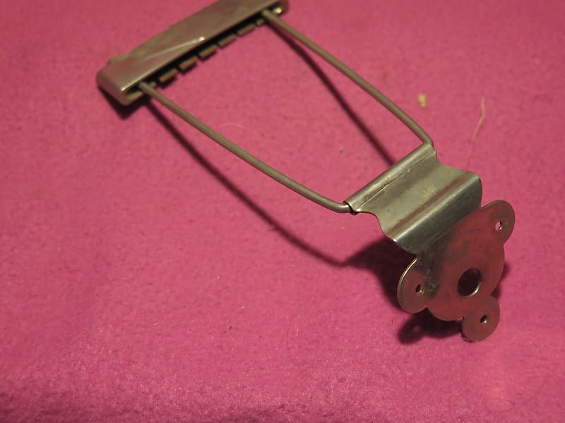 vintage 1959 1961 Gibson trapeze tailpiece for Barney Kessel | Reverb