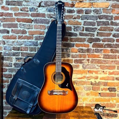 Framus Texan 12 String Acoustic Guitar w/ GB (1960s - Sunburst) image 2