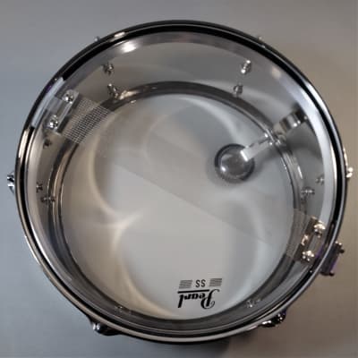 Pearl 13" x 5" Steel Shell Snare - Chrome image 7