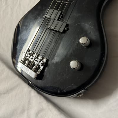 Washburn B-2 Electric Bass Guitar MIJ Japan 1980s - Black image 3