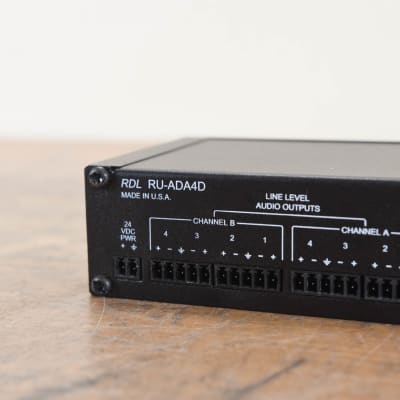 RDL RU-ADA4D Audio Distribution Amplifier (No Power Supply Included) CG00NZ3 image 6