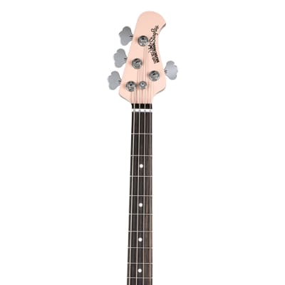 Ernie Ball Music Man Stingray Special 4 HH Bass Guitar w/ Case - Pueblo Pink image 6