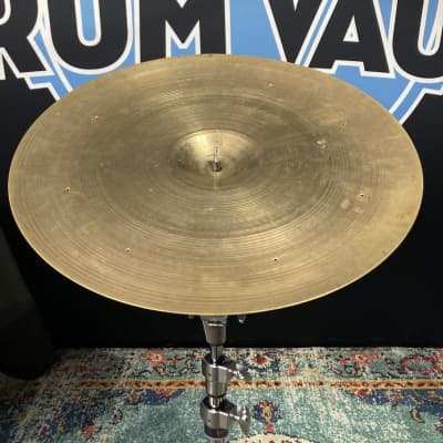 Zildjian Bun E. Carlos, Cheap Trick, 20" Vintage A Ride Cymbal, One Rivet, Signed! (#7) 1960s image 3