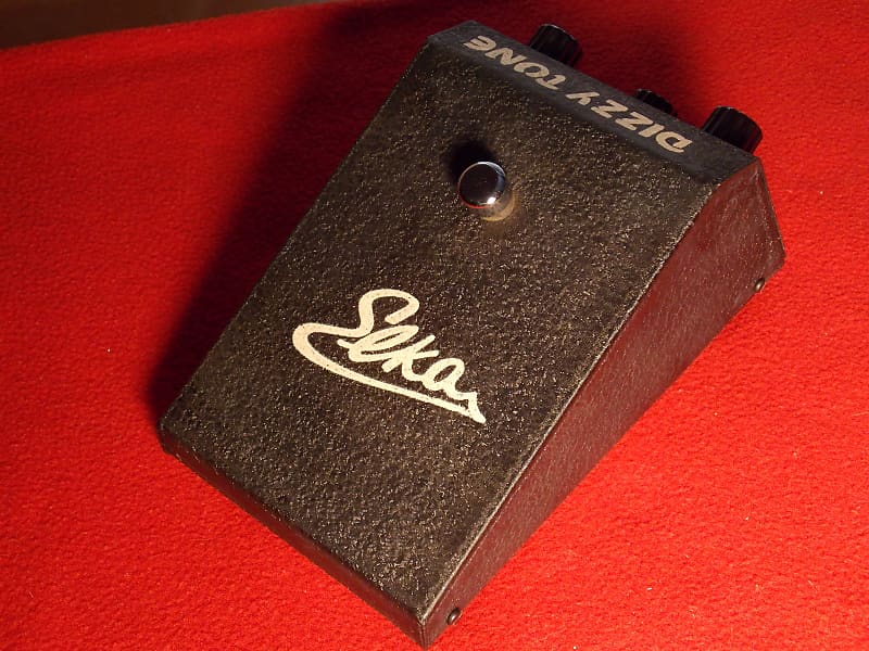 Elka Dizzy Tone fuzz pedal. Ultra rare 1967 original. Thee pedal 