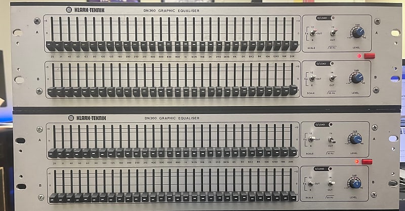 KLARK-TEKNIK DN 360 /ビンテージ/ グラフィックEQ Klark Teknik DN360 2-Channel 30-Band Graphic EQ | Reverb
