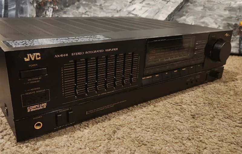 JVC AX-R441 on sale Stereo Integrated Power Amplifier 100 WPC with Equalizer Tested