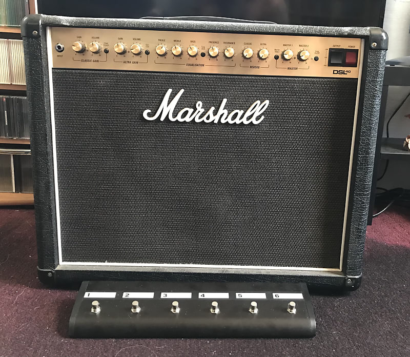 Marshall DSL40CR Guitar Combo Amplifier (40 Watts, 1x12)