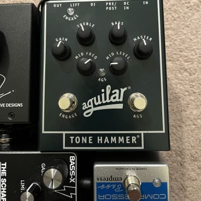 Reverb.com listing, price, conditions, and images for aguilar-tone-hammer-preamp-direct-box