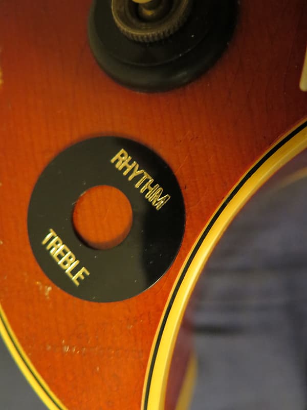 usa Gibson poker chip switch ring for Les Paul PAF burst Reverb