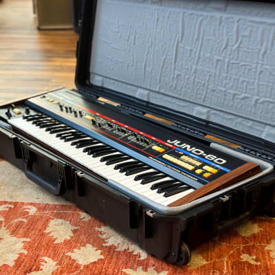 Roland Juno 60 w/ Flight Case image 8
