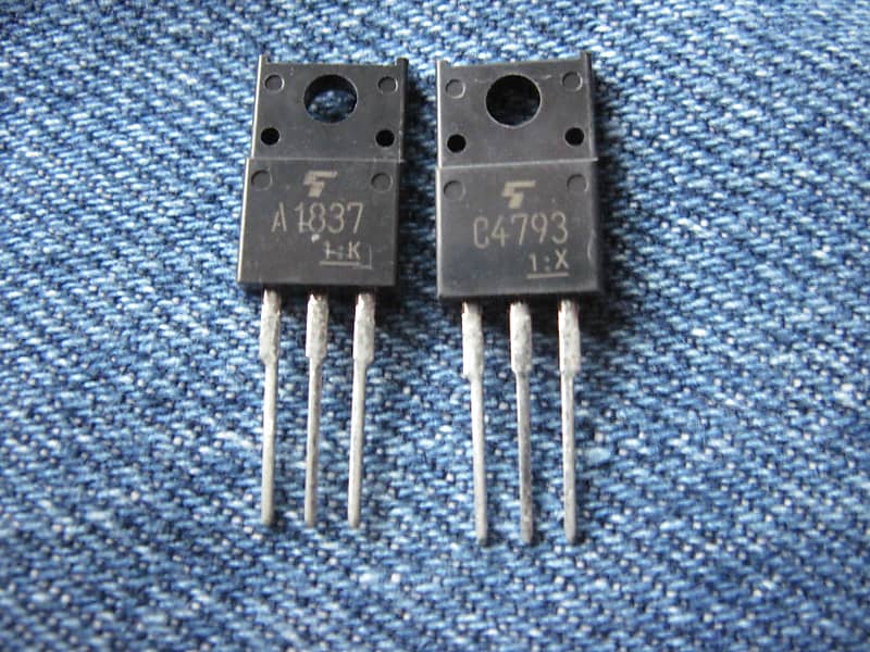 2SA1837 / 2SC4793 Audio Driver Transistors Complimentary Pair image 1