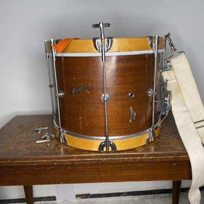 Rodgers Marching Snare Drum 1960's - Medium stained image 2