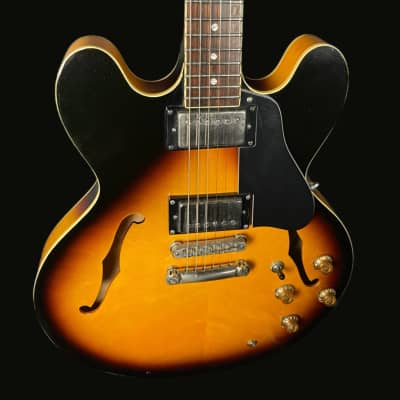 Burny SRSA-65 ES335コピー Amazon | Burny SRSA65 BS エレキギター セミアコ ES-335タイプ