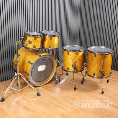 Mapex Saturn IV Exotic Maple Walnut Amber Burl 22" 5pz SV628XBMNL image 7