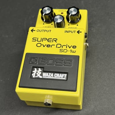 Boss SD-1W Super Overdrive Waza Craft | Reverb