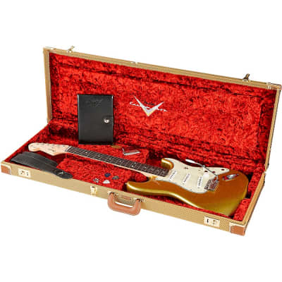 Fender Custom Shop Dick Dale Signature Stratocaster NOS Electric Guitar Chartreuse Sparkle image 15