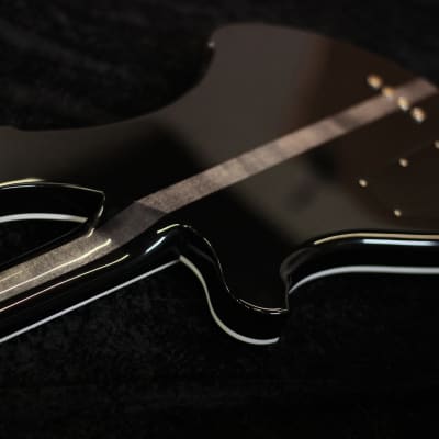 JPG (Josh Parkin Guitars) The Pusher - Bass Through-Neck 4-String Black 2019 Black image 3