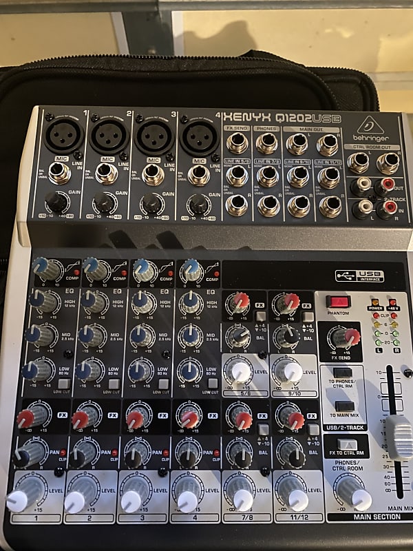 Behringer Q1202USB 2022 Reverb