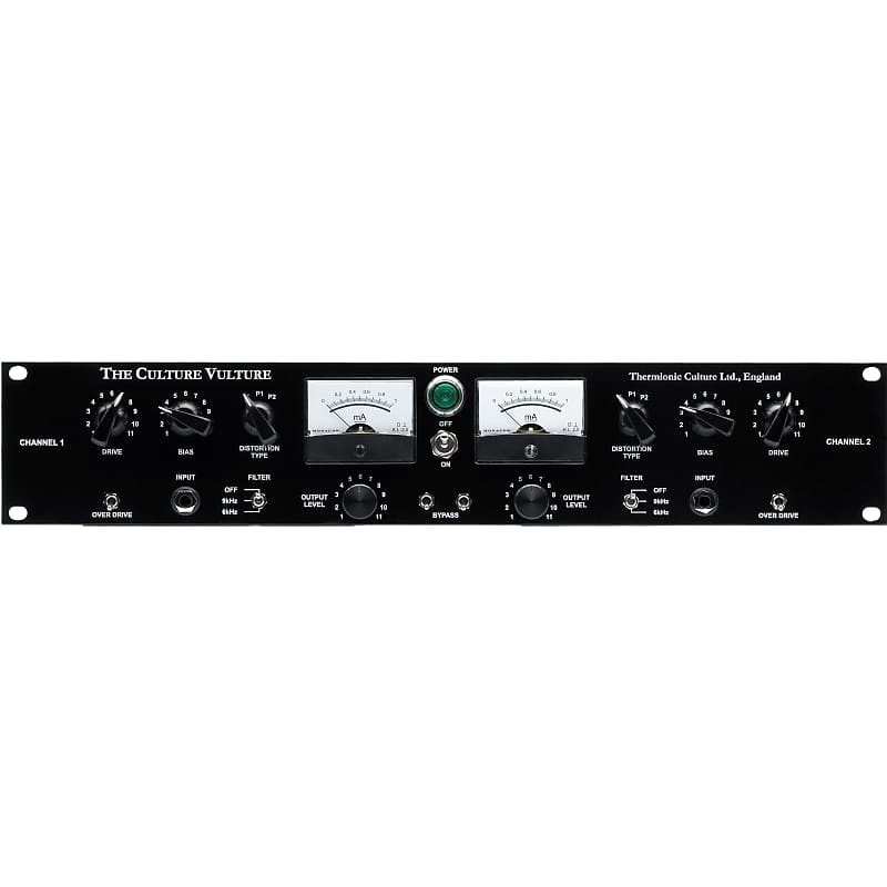 Thermionic Culture The Culture Vulture Stereo Valve Distortion Unit -  Exciter | Reverb Belgium