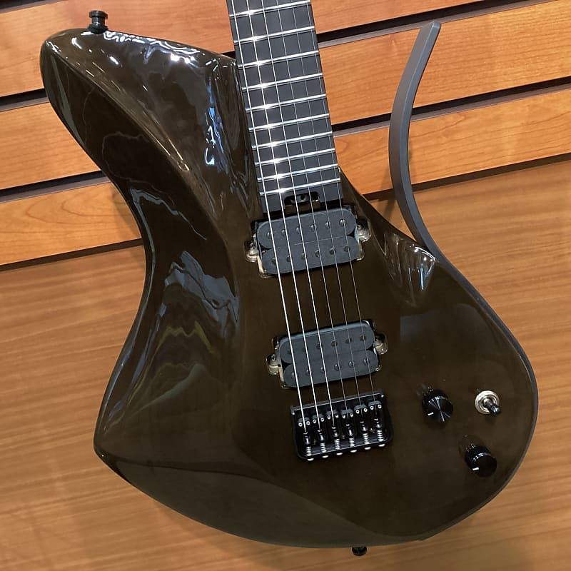 Dean Gordon Guitars Mirus Transparent black Serial#111 | Reverb