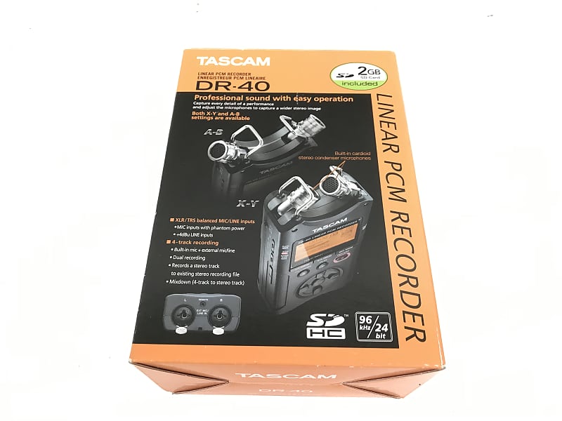 Tascam DR-40 Portable Digital Recorder image 1