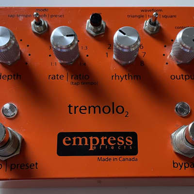 Reverb.com listing, price, conditions, and images for empress-tremolo2