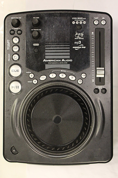 American Audio CDI-300-MP3 DJ Single CD Player image 1