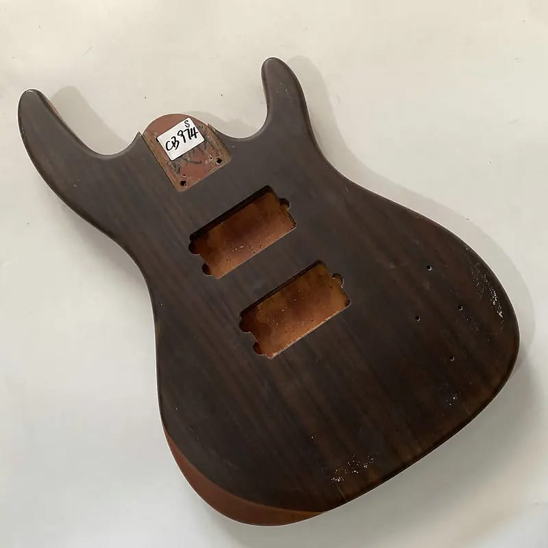 Okoume Wood 4 String Electric Bass Guitar Body DIY Project Reverb UK