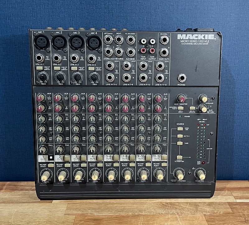 Mackie Micro Series 1202-VLZ 12-Channel Mic / Line Mixer | Reverb
