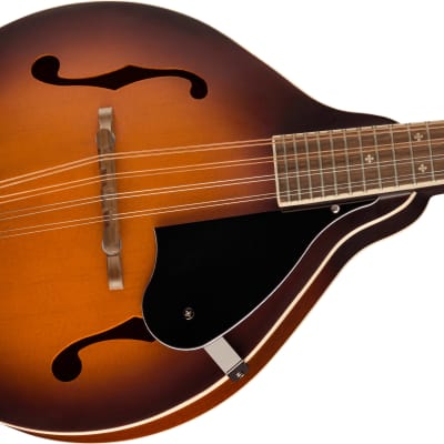 Fender #0970382337 - PM-180E Paramount Acoustic-Electric Mandolin with Gig Bag, Aged Cognac Burst image 3