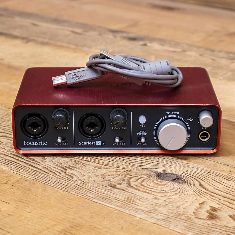 Focusrite Scarlett 2i2 Recording Interface hotsell