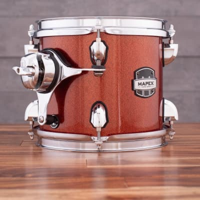 MAPEX MARS BIRCH 8 X 7 ADD ON TOM PACK WITH TH800 CLAMP, BLOOD ORANGE SPARKLE image 2