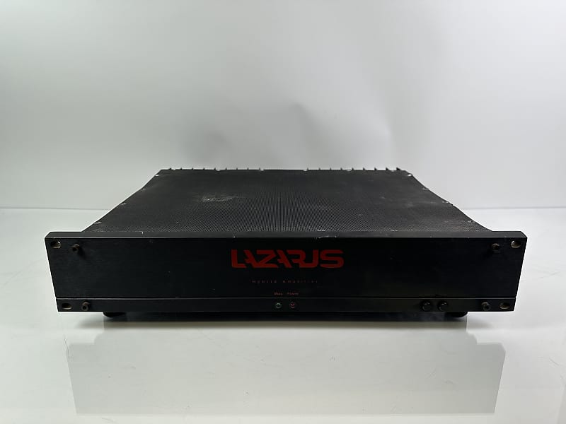 Vintage LAZARUS H1 Hybrid Mono Block Tube Amplifier  			