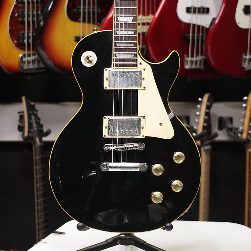 Greco EG-series Les Paul Standard, 1977-78, O.G. Maxon U2000 Pickups, Black