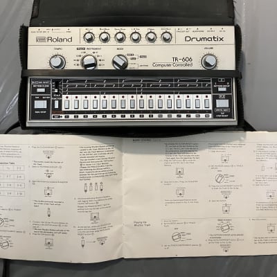 Roland TR-606 Drumatix 1980s Analogue Drum Machine