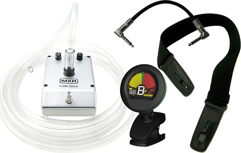 MXR by Dunlop M222 Talk Box Bundle w/ Power Supply, Patch Cable, Tuner, and Strap! image 1