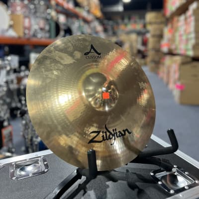 Zildjian 16" A Custom Crash Cymbal NOS / FREE SHIPPING / AUTH DEALER image 1