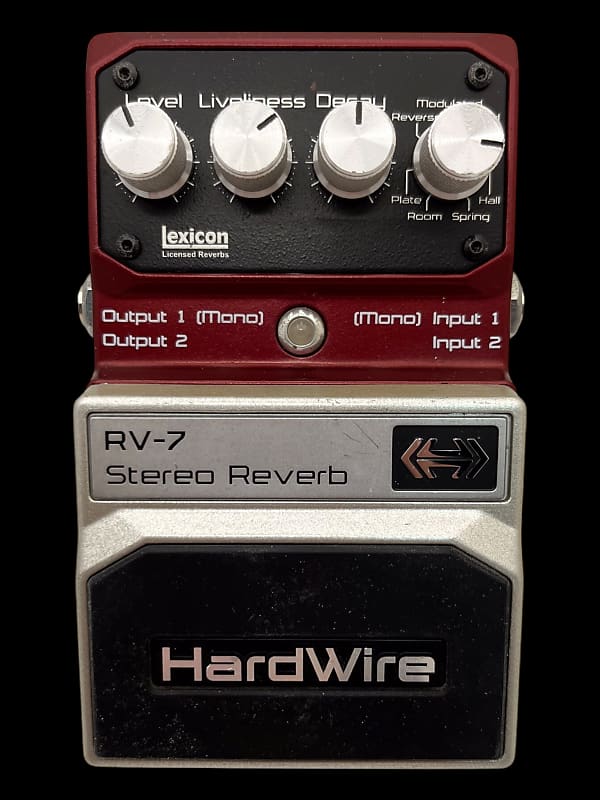 DigiTech Hardwire RV-7 Stereo Reverb