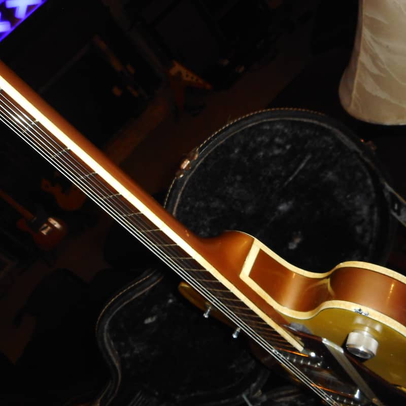 Gretsch 6105 Rally 1967 - 1971 - Bamboo Yellow with Copper