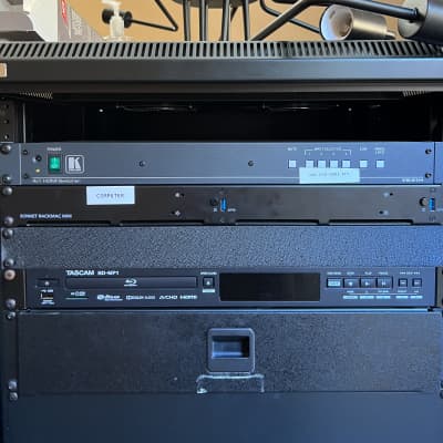 TASCAM BD-01U Rackmount Blu-Ray Player