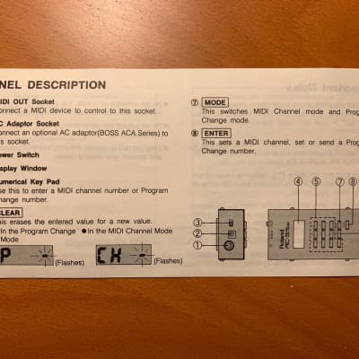 Roland RC-3 MIDI Program Changer - Excellent Condition image 7