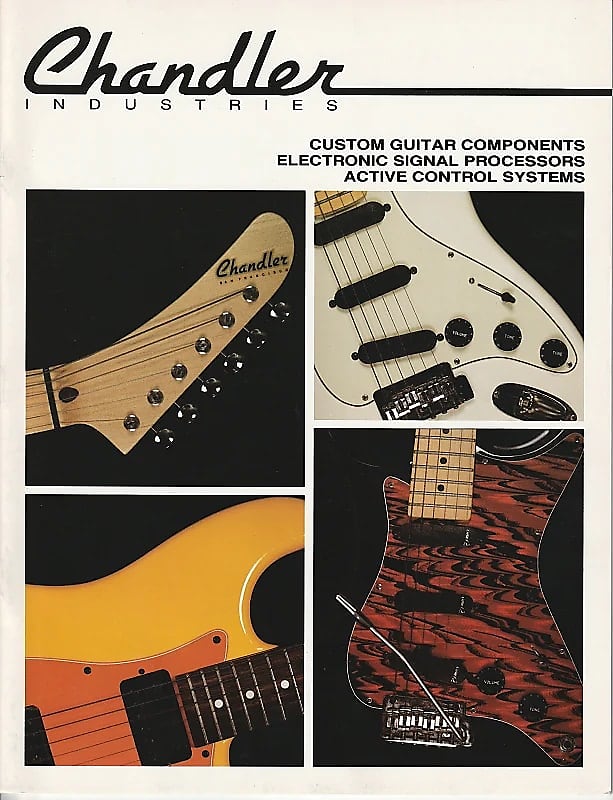 Chandler Products catalog and Dealer Price list, 198889 Reverb