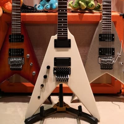 Fernandes BSV-70 1985 Aged White LH Lefty Left-Handed Southpaw Zurdo Gaucher Linkshänder image 1