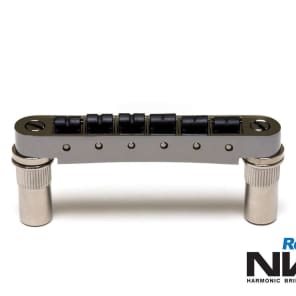 Graph Tech PS-8863-BN ResoMax NV2 6mm Tune-O-Matic Guitar Bridge w/ String Saver Saddles